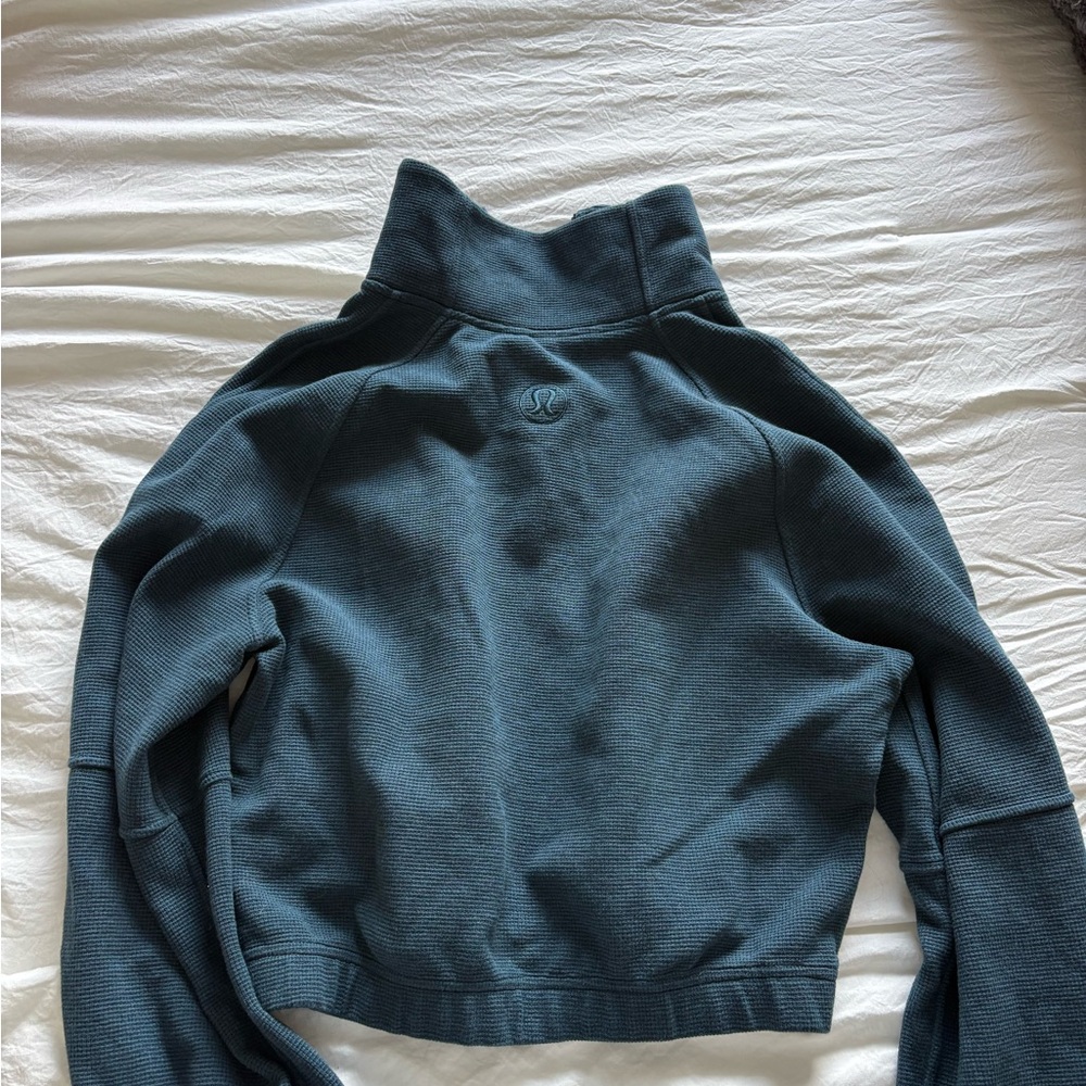 lululemon athletica Dark Teal Sweatshirt - Picture 2 of 3